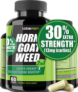 Happy Wife, Happy Nights: Horny Goat Weed for Men Promotes Natural Drive, Stamina & Energy at Gym & Bedroom