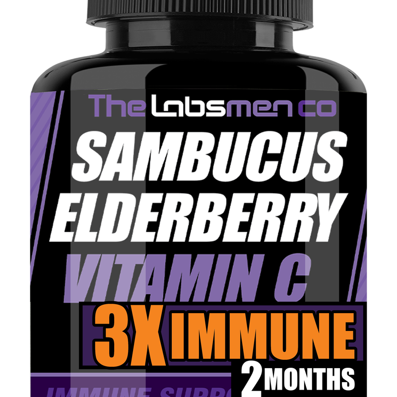 Season Change immune support supplement w/ elderberry vitamin c and zinc Support Immune & Respiratory Health & Increase Antioxidant Activity During Weather Change, 2-Mons