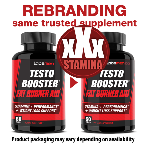 Natural Testosterone Booster for Men at Gym & Bedroom, Happy Wife, Happy Nights - Helps Boost Physical Performance, Restore Vitality and Support Weight Management - 60 Tablets
