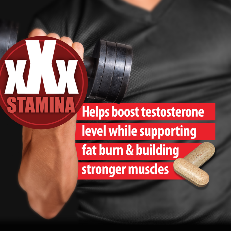 Natural Testosterone Booster for Men at Gym & Bedroom, Happy Wife, Happy Nights - Helps Boost Physical Performance, Restore Vitality and Support Weight Management - 60 Tablets