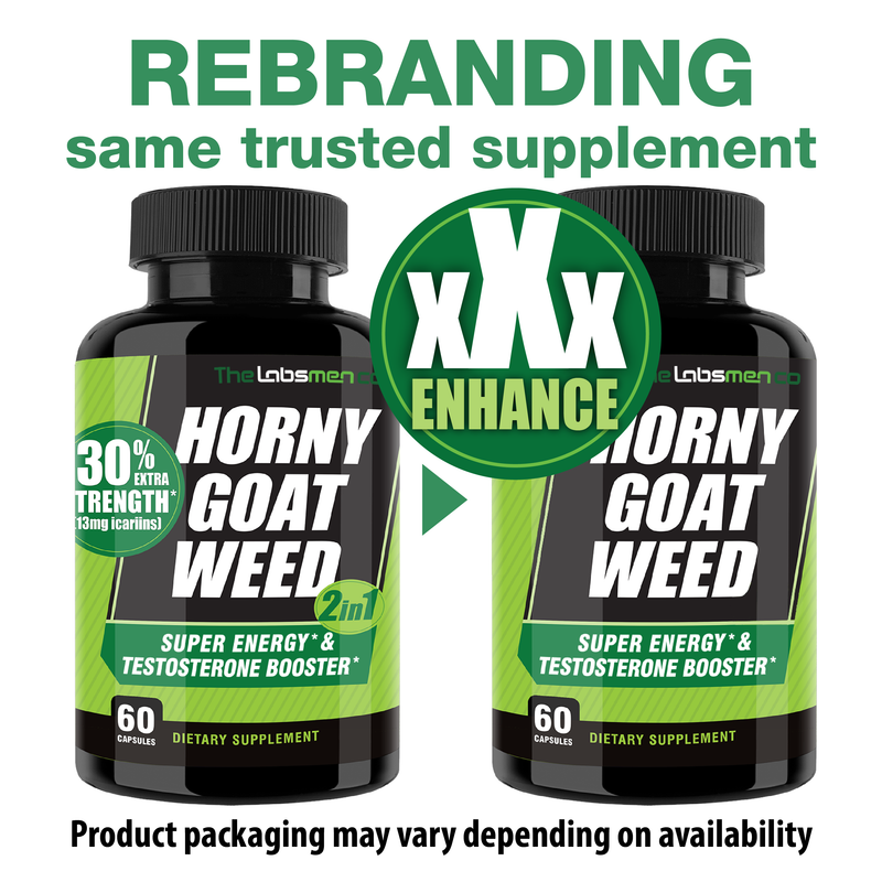 Happy Wife, Happy Nights: Horny Goat Weed for Men Promotes Natural Drive, Stamina & Energy at Gym & Bedroom