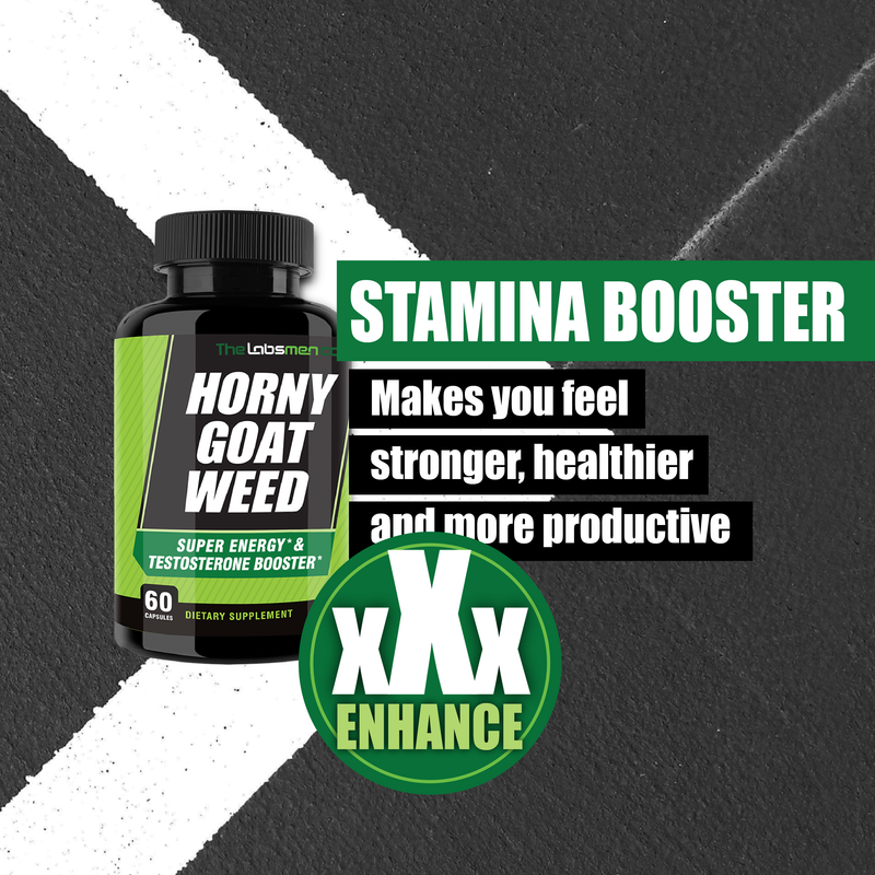 Happy Wife, Happy Nights: Horny Goat Weed for Men Promotes Natural Drive, Stamina & Energy at Gym & Bedroom