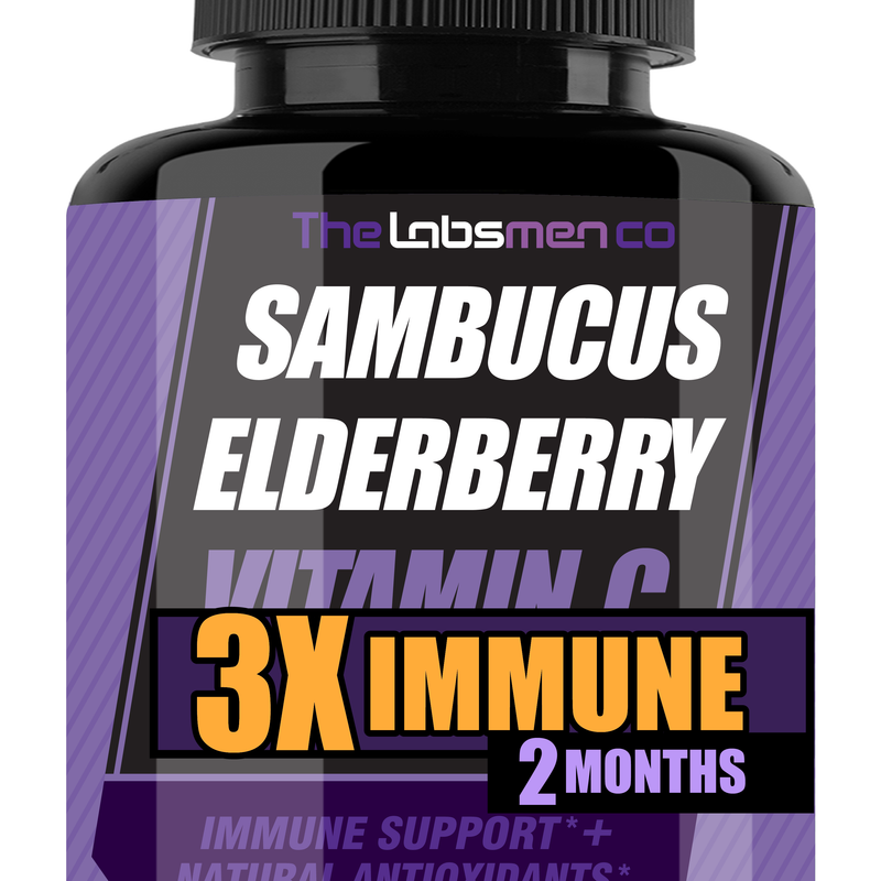 Season Change immune support supplement w/ elderberry vitamin c and zinc Support Immune & Respiratory Health & Increase Antioxidant Activity During Weather Change, 2-Mons