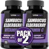 Sambucus Elderberry Zinc Vitamin C Supplement Provides Elderberry Immune Support Vitamin Zinc Vitamin C As Immune Booster for Adult, Immunity Booster &amp; Black Elderberry Supplement