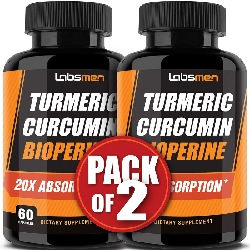 One Vegan Capsule of 2665mg - 20X Turmeric Curcumin Supplement with Bioperine Turmeric Curcumin w Black Pepper Work as Anti Inflammatory Supplement for Natural Pain Relief & Joint Pain Relief